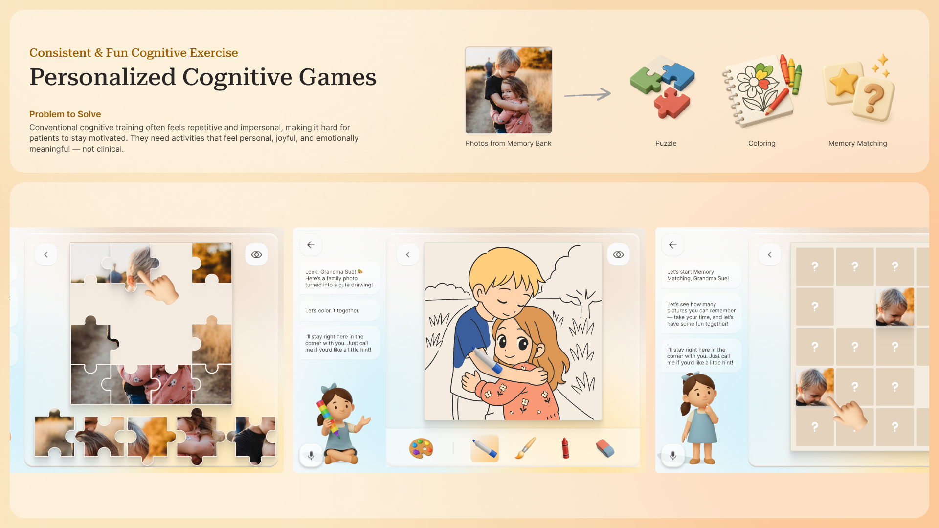 personalized congnitive games